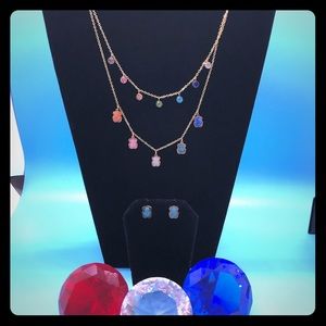 Licensed Charm Double Layer Necklace